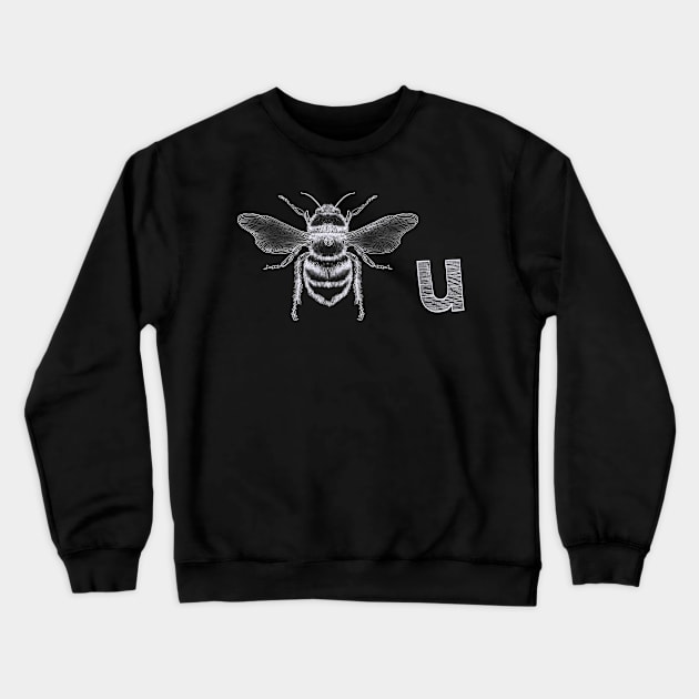 Bee You Crewneck Sweatshirt by Marike Korting Art